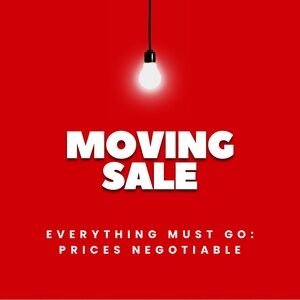 🤑 Moving Sale 🤑